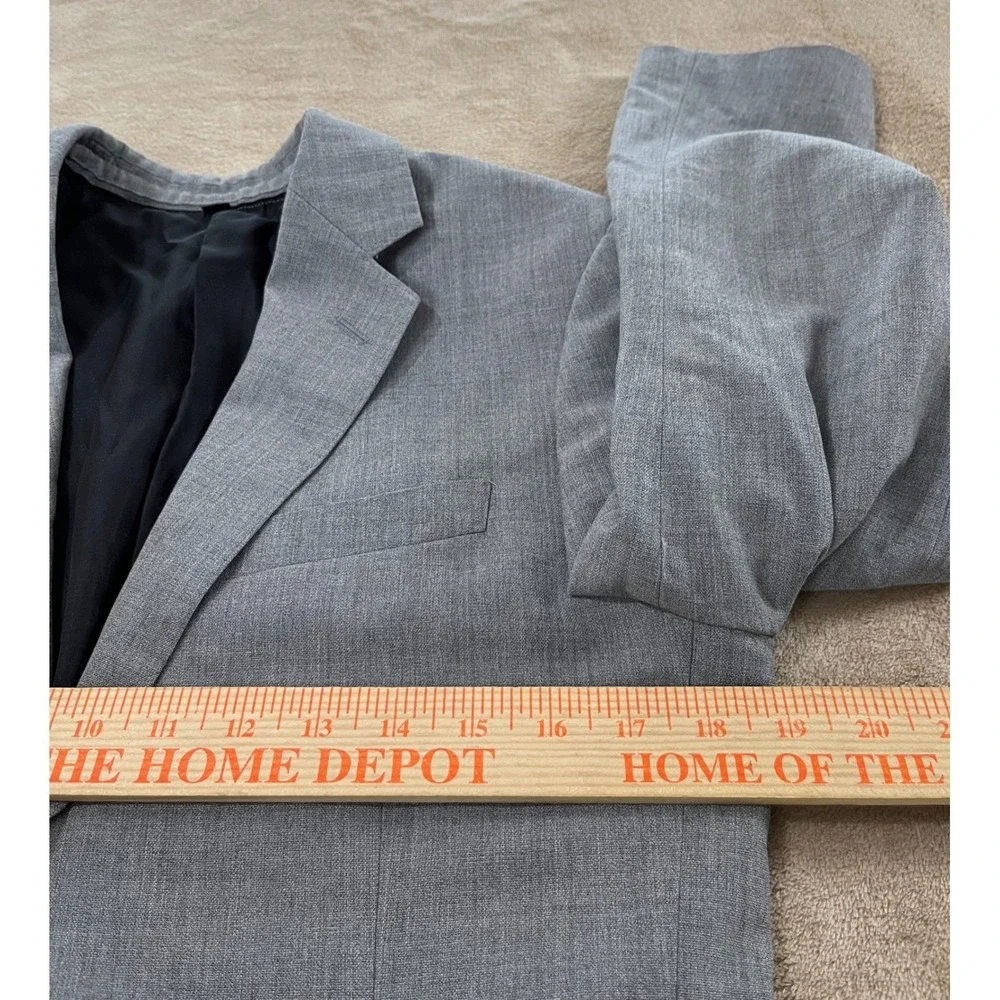 J Crew Ludlow Slim Traveler Tollegno 1900 Blazer Mens‎ 38S Gray Italy Voyager